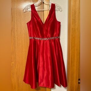 Red formal/prom dress